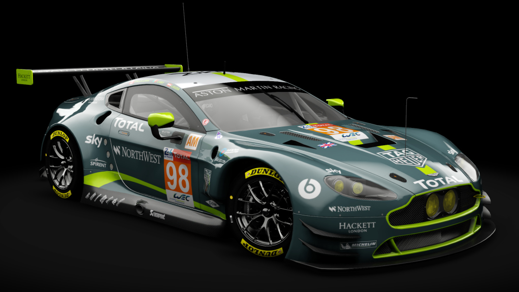 2017 Aston Martin V8 Vantage GTE, skin 98_AMR_2018