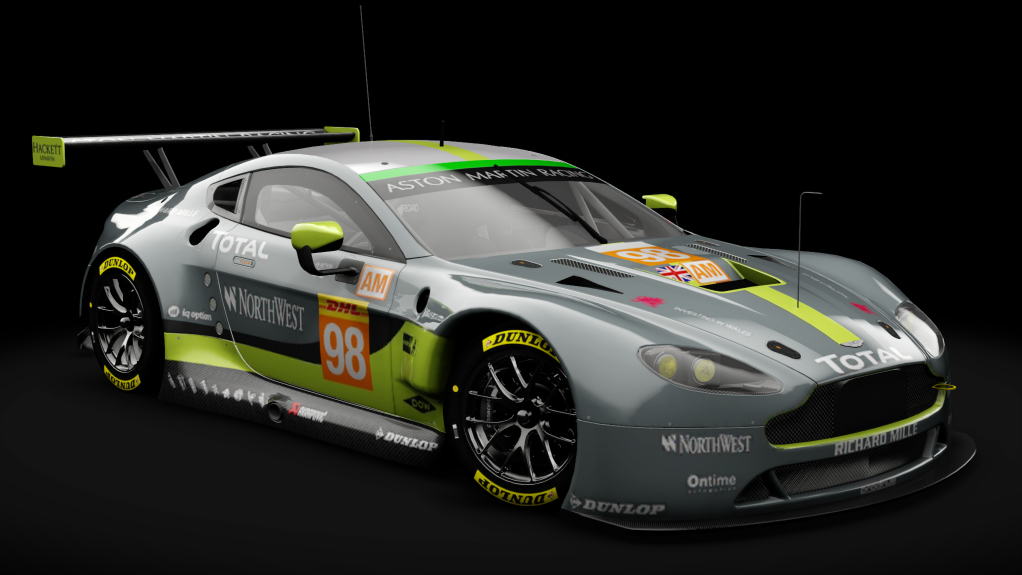 2017 Aston Martin V8 Vantage GTE, skin 98_AMR_AM