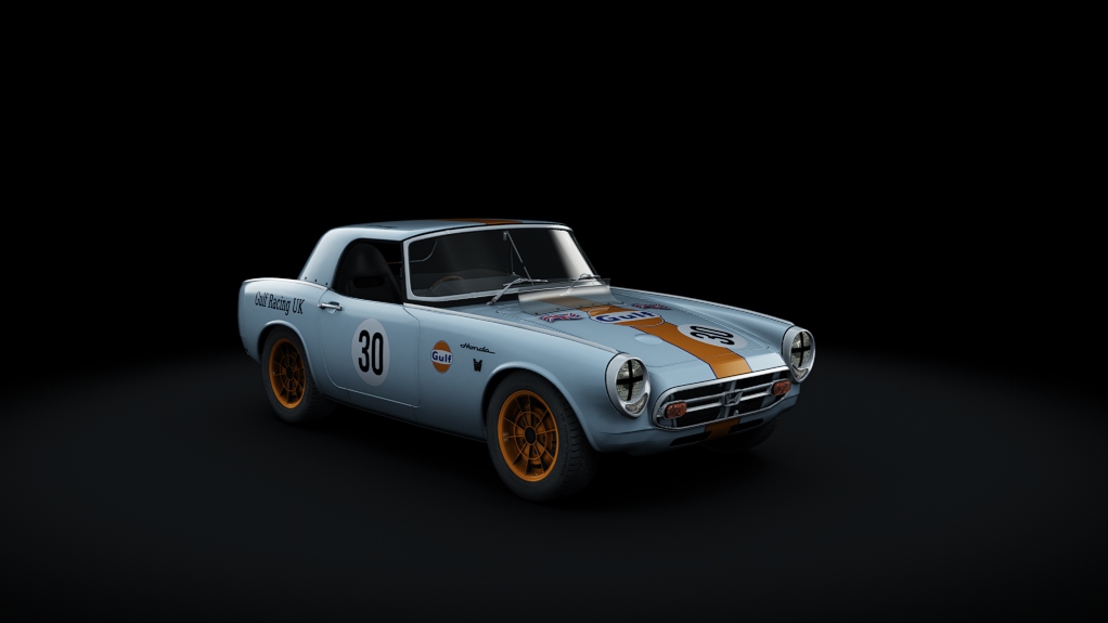 Honda S800 RSC, skin 30_Gulf