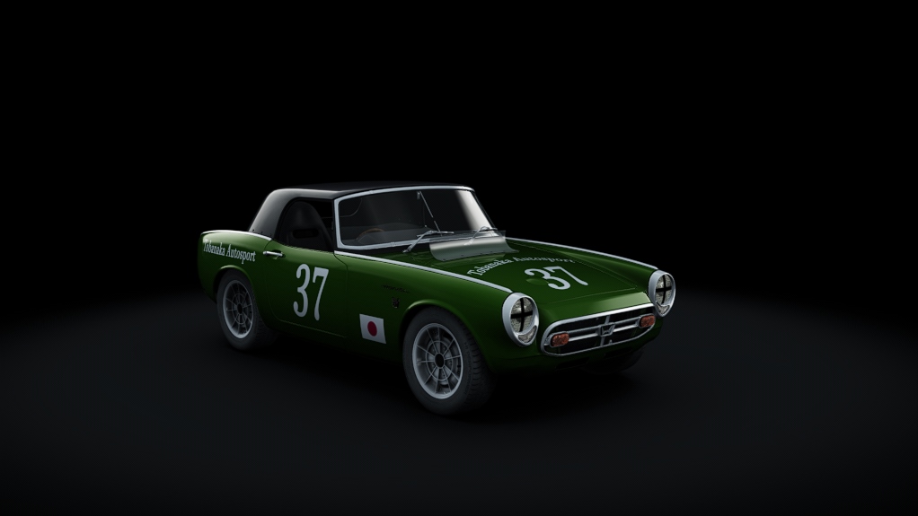 Honda S800 RSC, skin 37_green