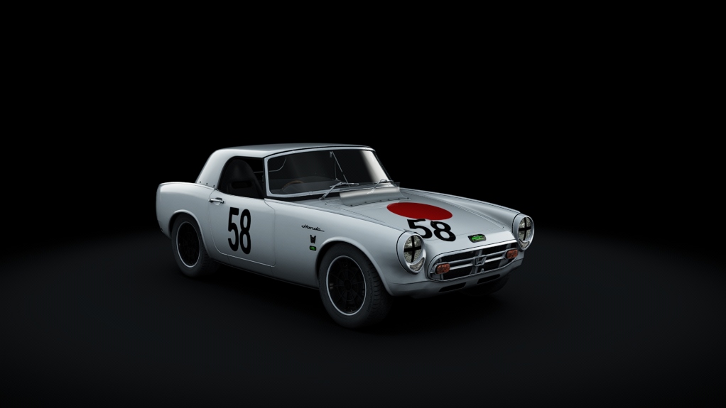 Honda S800 RSC, skin 58_white