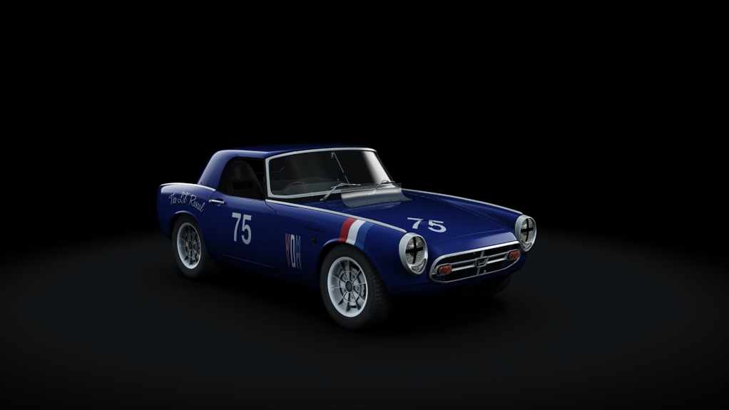 Honda S800 RSC, skin 75_blue