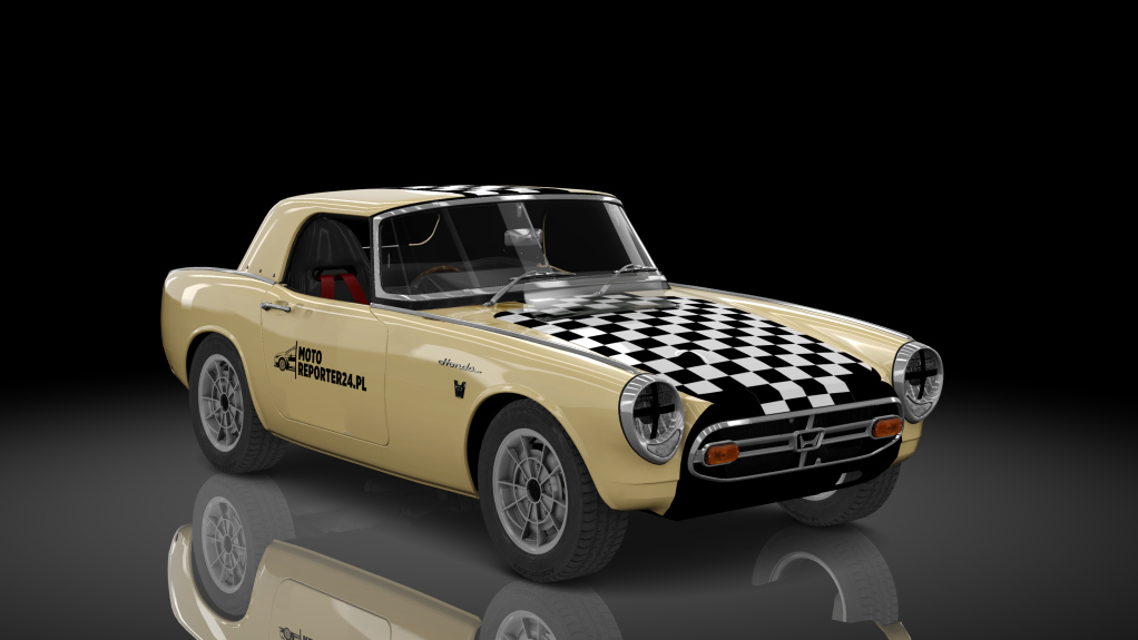 Honda S800 RSC, skin Baszu