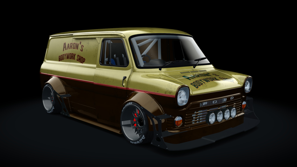 ACMC Ford Transit 1969 Supervan, skin Aarons_bodywork_shop_2