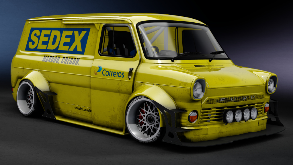 ACMC Ford Transit 1969 Supervan, skin Sedex