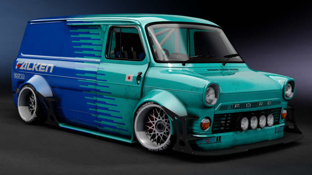 ACMC Ford Transit 1969 Supervan, skin falken