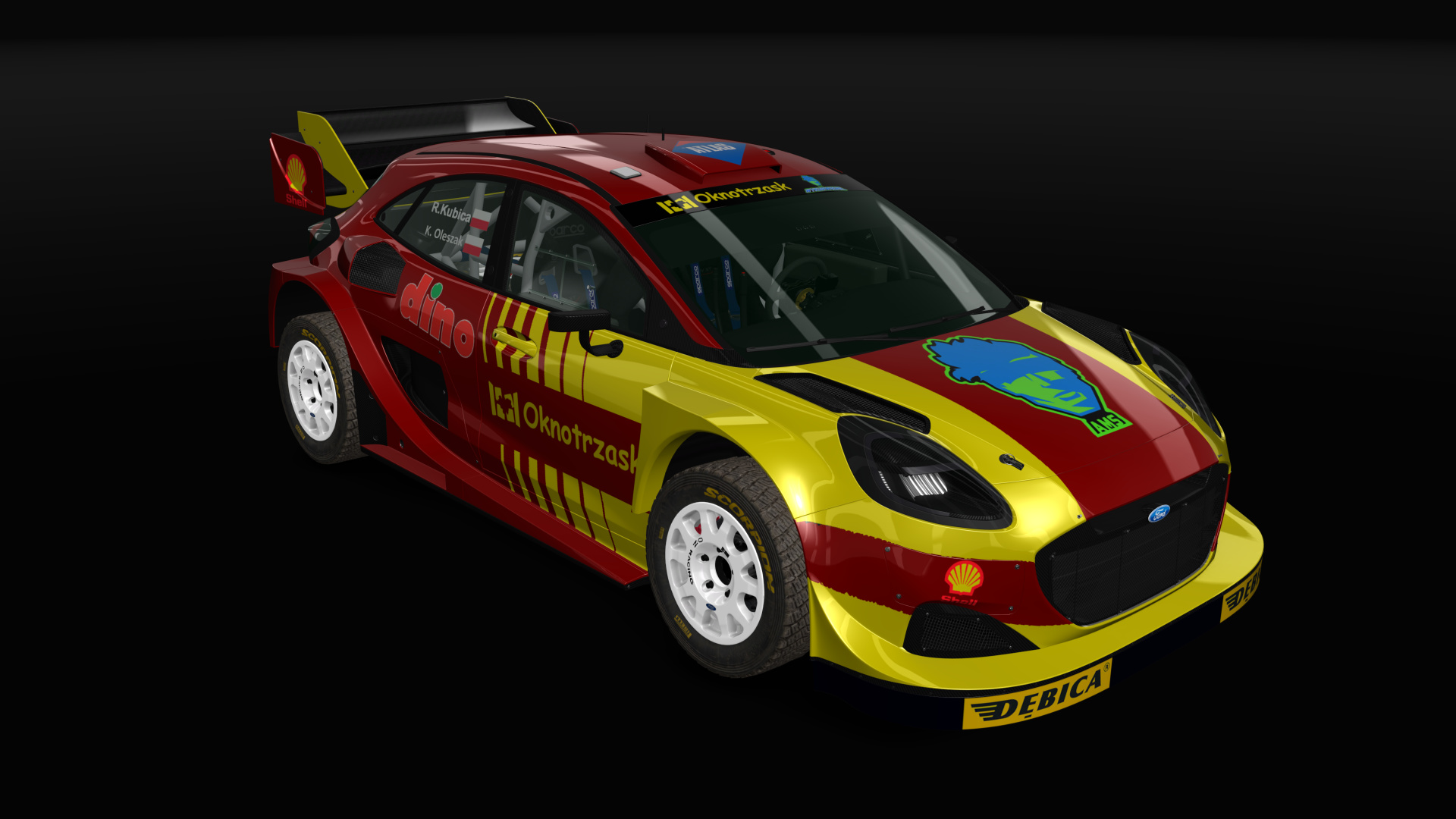 Ford Puma Rally1 2022 Gravel, skin Kacper14