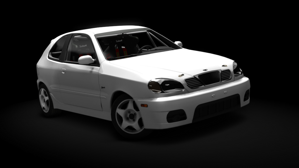 Daewoo Lanos Gr. A, skin Blanco