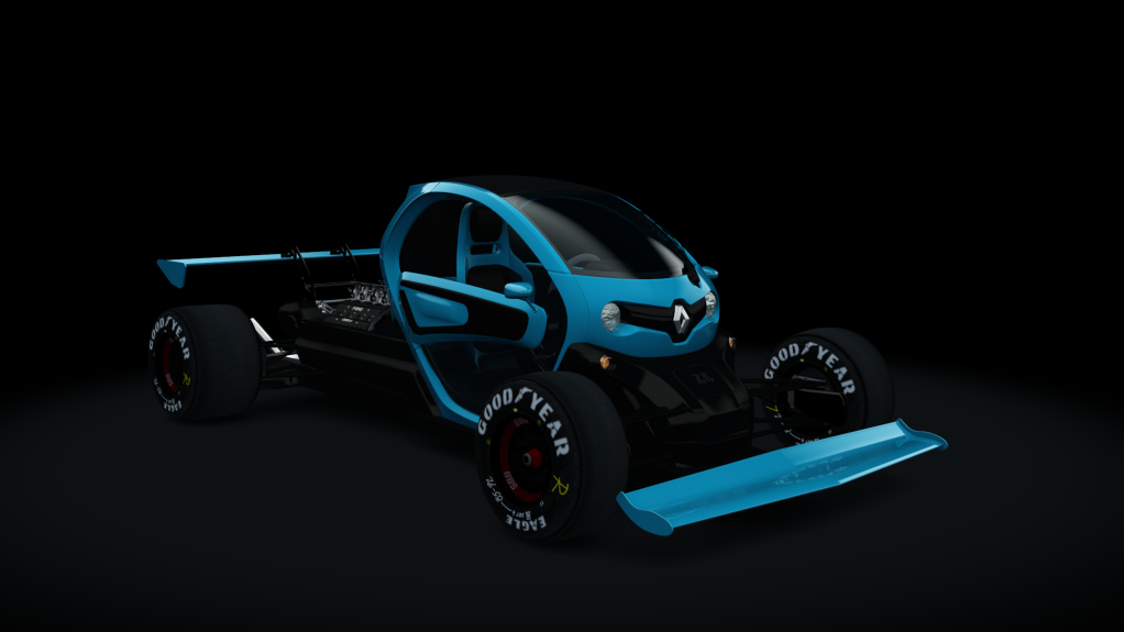 Renault Twizy F1 Tuned, skin CaribbeanBlue