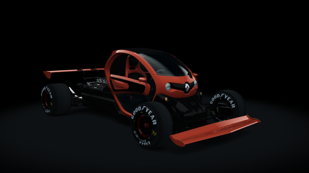 Renault Twizy F1 Tuned, skin HotCoilRed