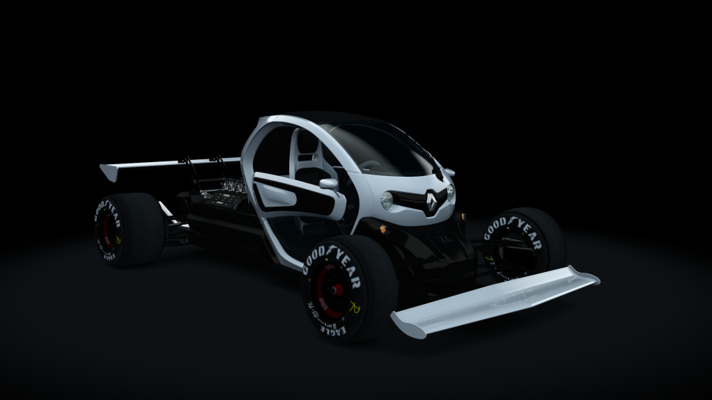 Renault Twizy F1 Tuned, skin SnowWhite