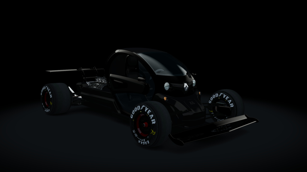 Renault Twizy F1 Tuned, skin StarryBlack