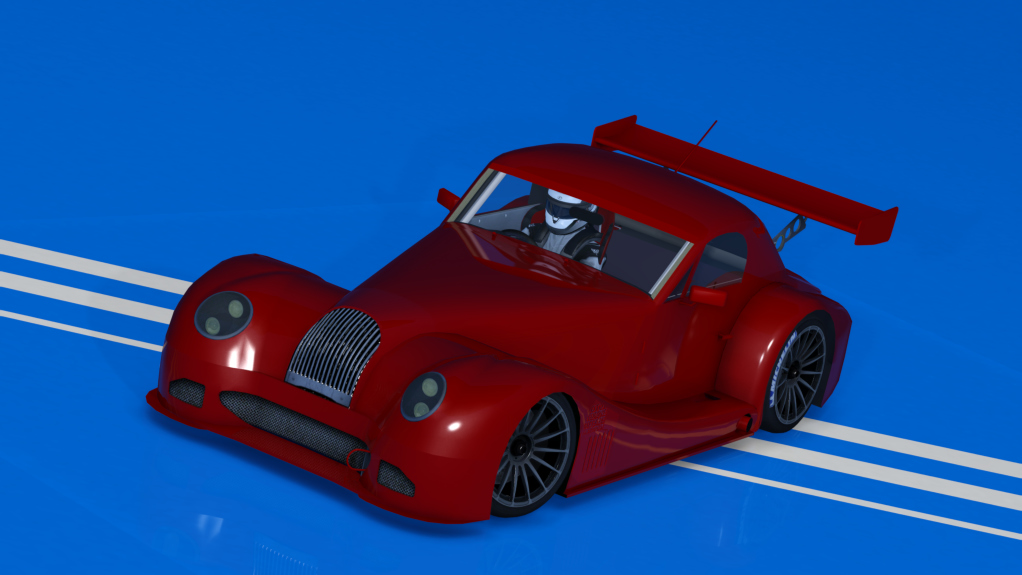 Morgan Aero 8 GT2, skin Baszu