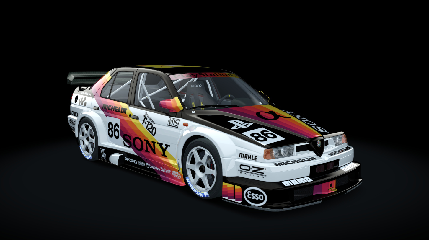 Alfa Romeo 155 TI V6 AMS BOP, skin #86 Malpa