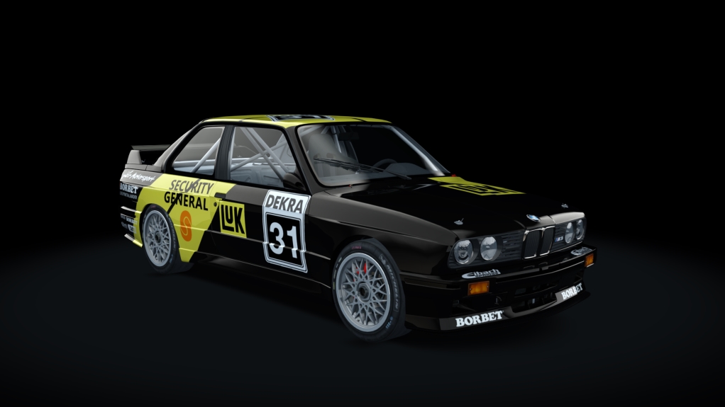 BMW M3 E30 Gr.A 92 AMS BOP, skin LUK