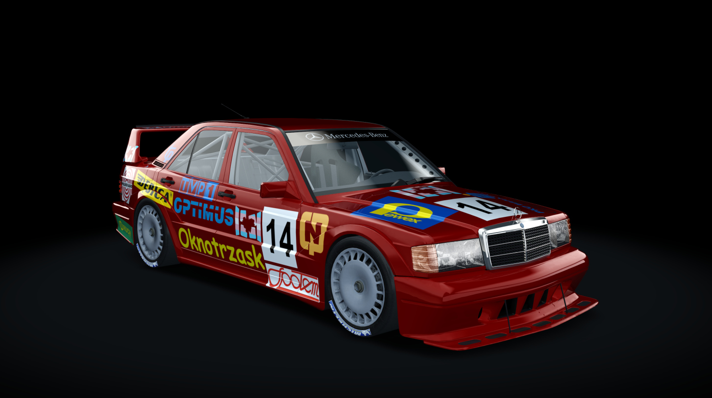 Mercedes-Benz 190E EVO II AMS BOP, skin #14 Paula Oleszak