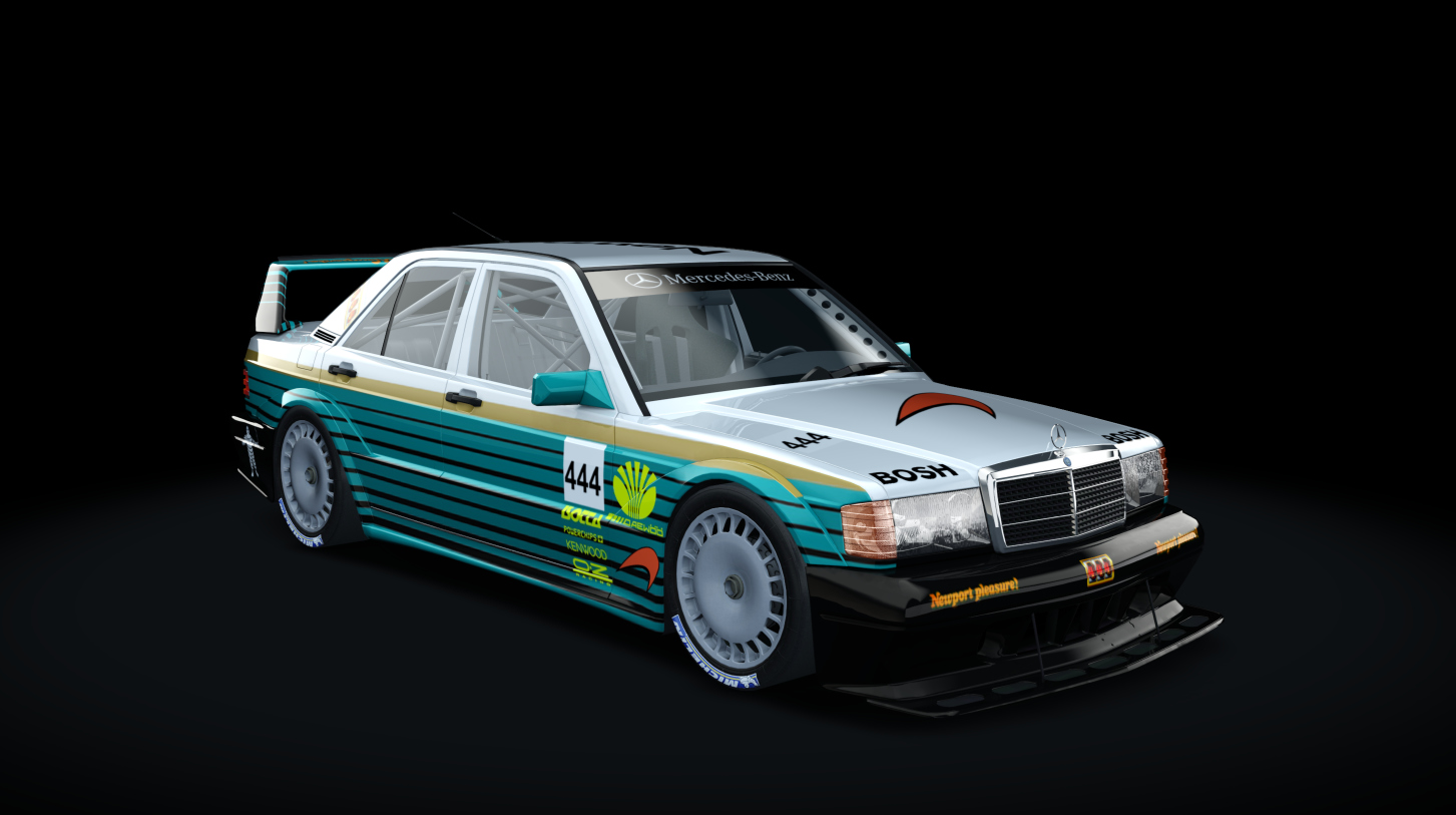 Mercedes-Benz 190E EVO II AMS BOP, skin #444 Rare