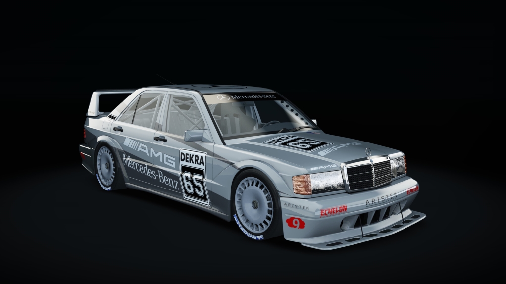 Mercedes-Benz 190E EVO II AMS BOP, skin Argento_Iridio_65