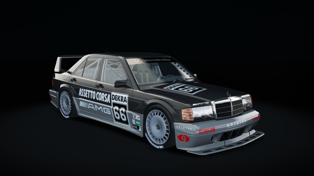 Mercedes-Benz 190E EVO II AMS BOP, skin black_66