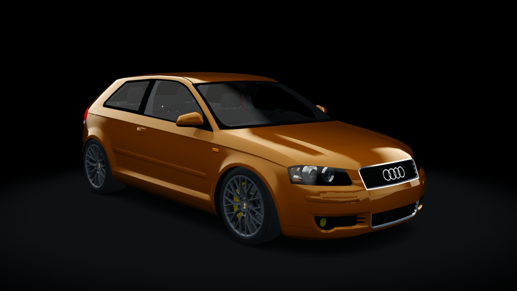 Audi A3 8P TDI, skin orange
