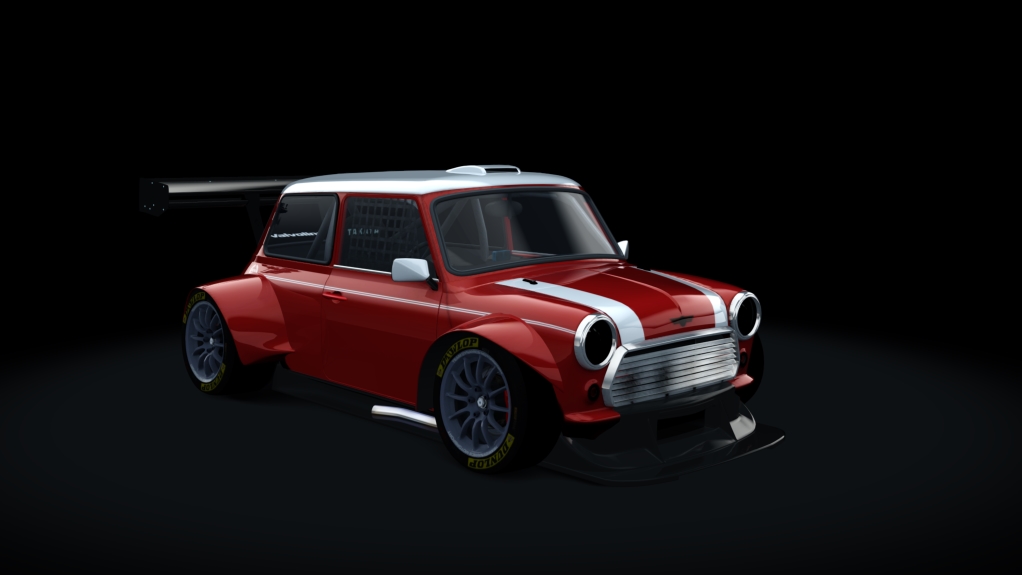 BRW Mini Judd V8, skin Solar_Red