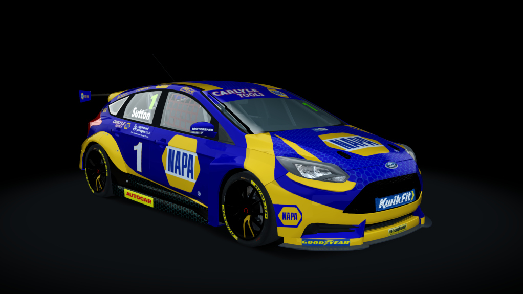 Ford Focus ST, skin 2021_Sutton_1