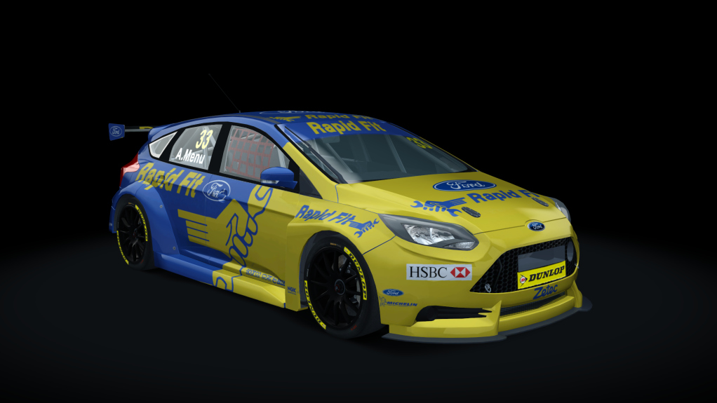 Ford Focus ST, skin Menu_11