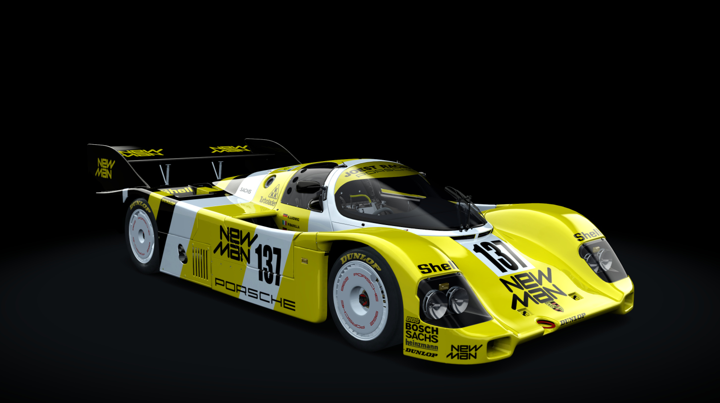 Porsche 962C, skin #137 Klaudiusz Grzegorczyk