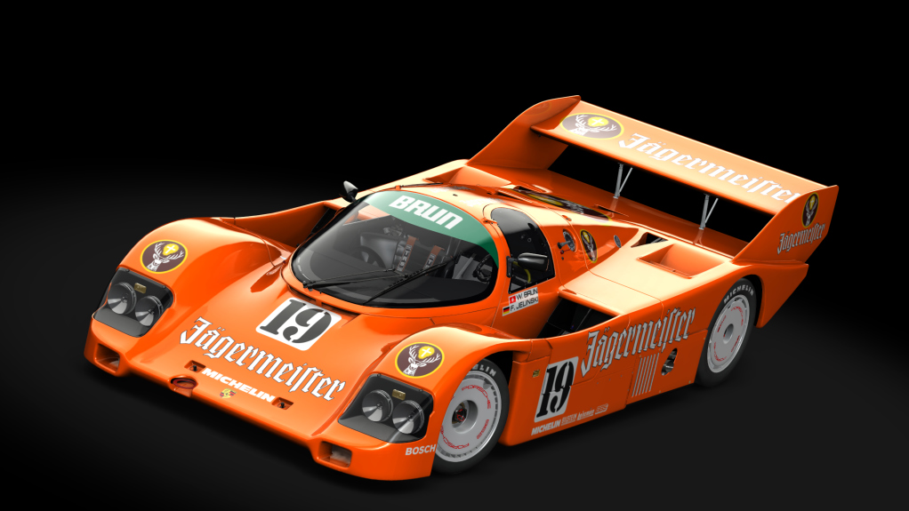 Porsche 962C, skin #19 Brun Motorsport