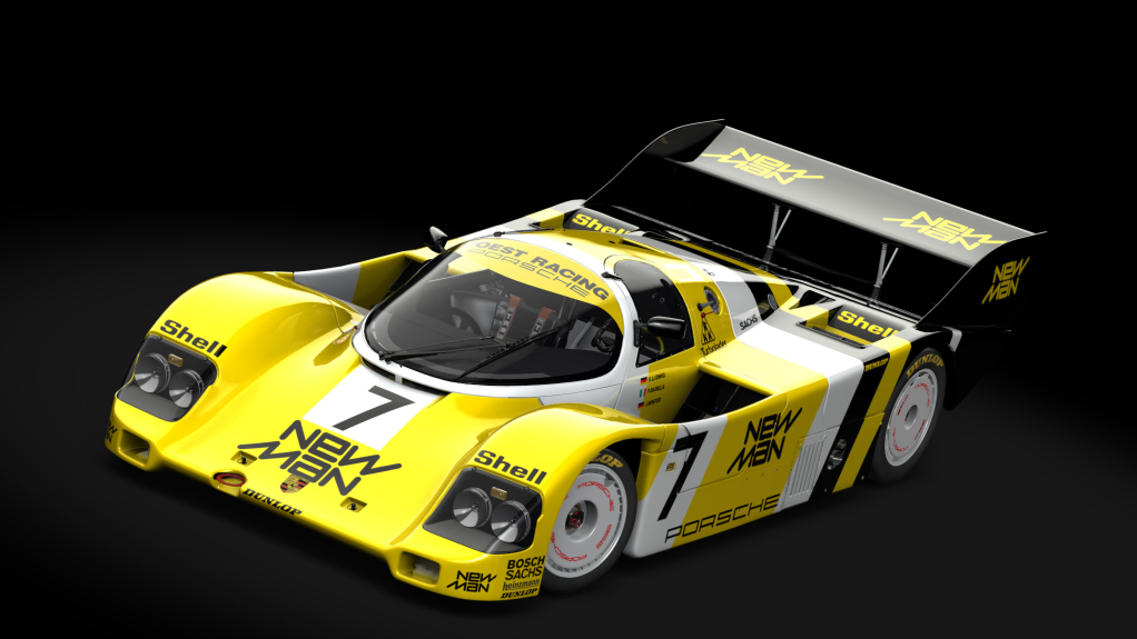 Porsche 962C, skin #7 Joest Racing