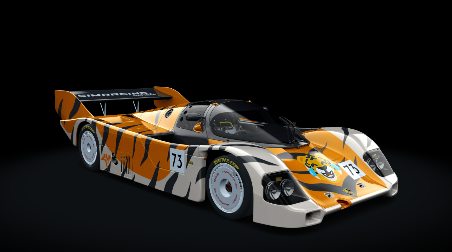 Porsche 962C, skin #73 Jakub Tarasiuk