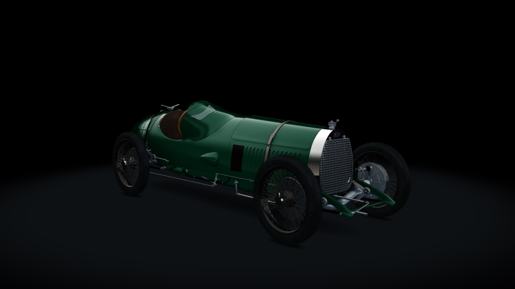 Delage 2LCV (1923), skin british_racing_green