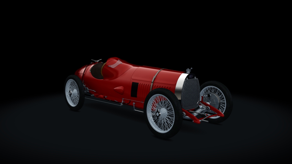 Delage 2LCV (1923), skin rosso_corsa