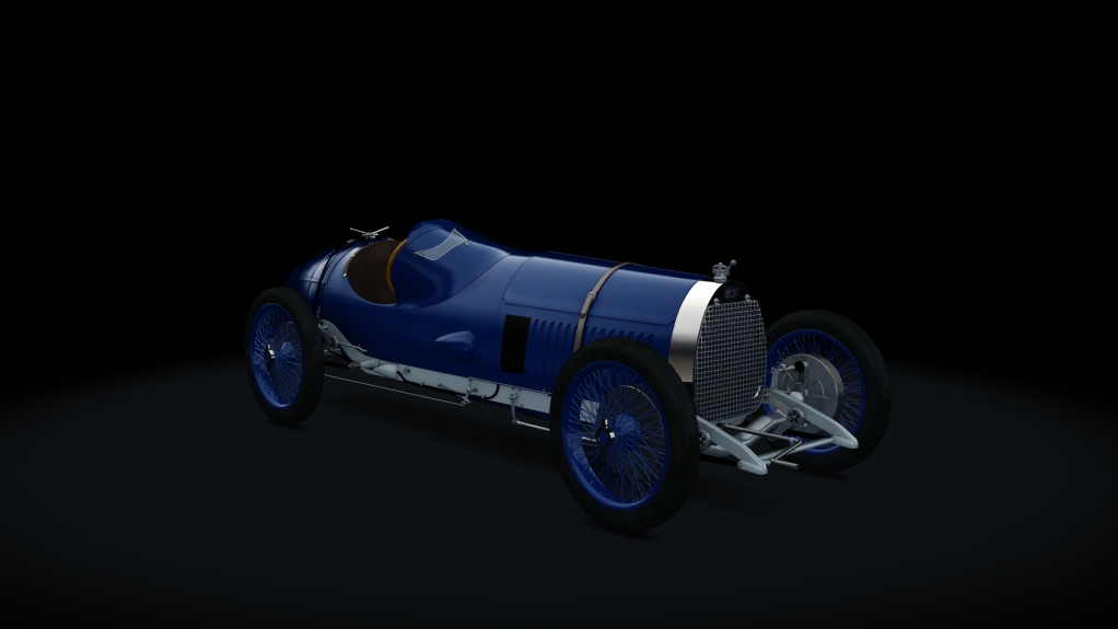 Delage 2LCV (1923), skin usa_white_blue