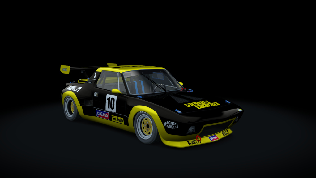 Fiat X1/9 Dallara, skin olio_fiat