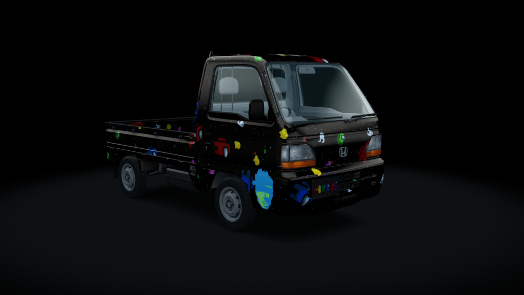 Honda Acty HA3, skin amogus