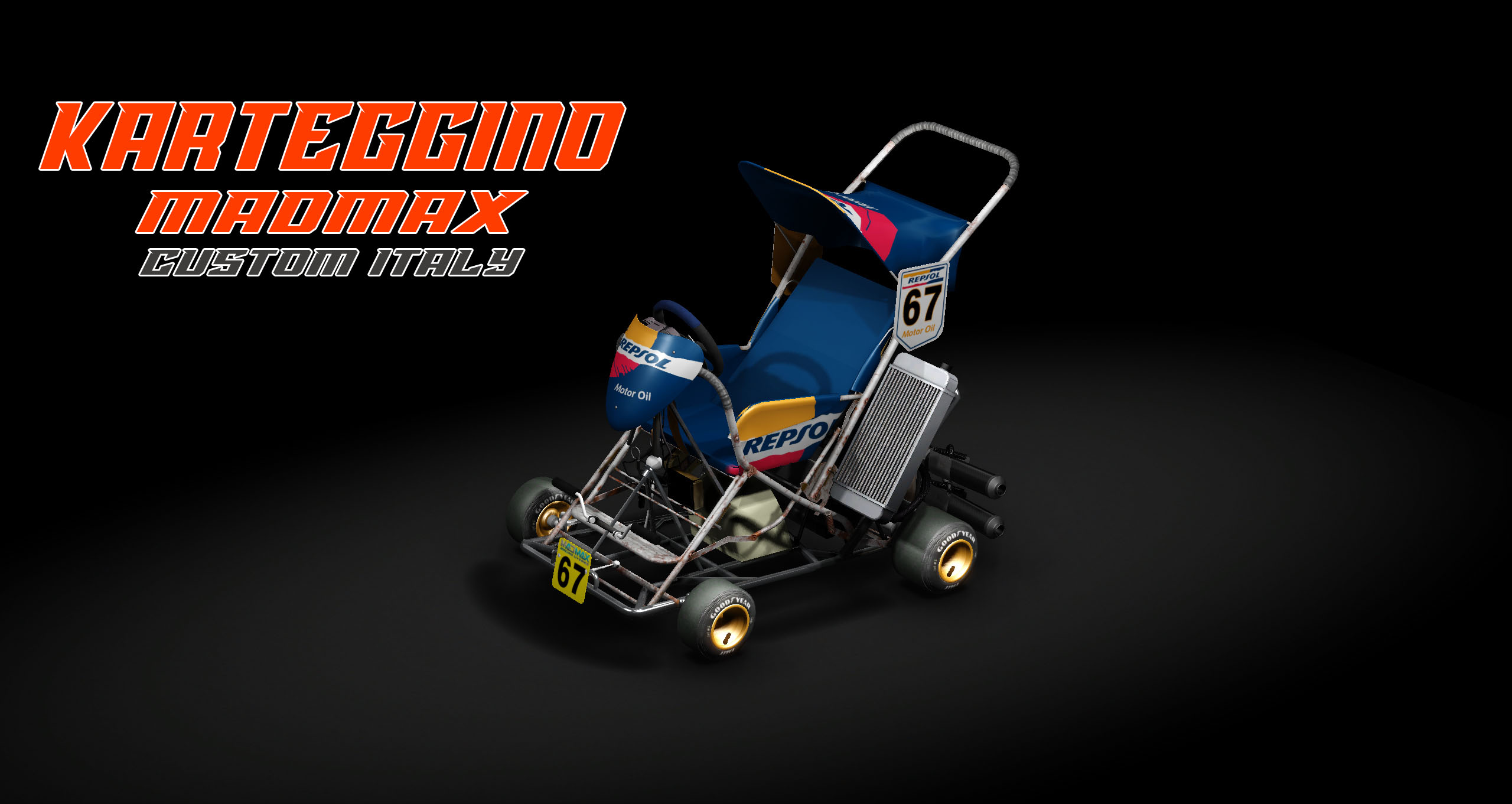 KARTEGGINO-MADMAX, skin Repsol