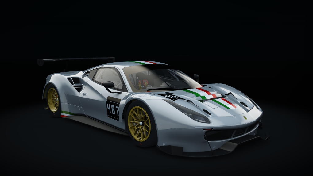 Ferrari 488 GT3, skin 02_racing_487