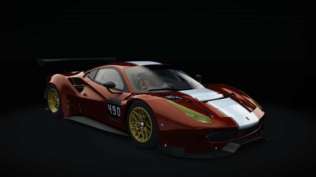 Ferrari 488 GT3, skin 08_racing_490
