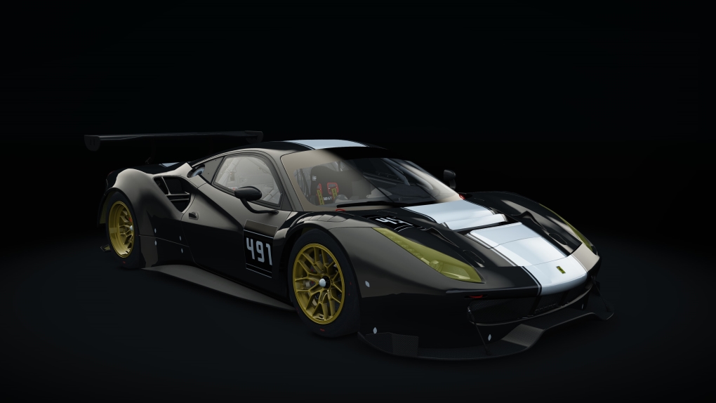 Ferrari 488 GT3, skin 09_racing_491