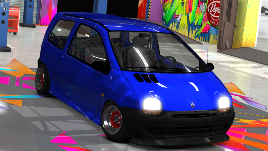 LM - Twingo Tuned, skin 96-overseas blue