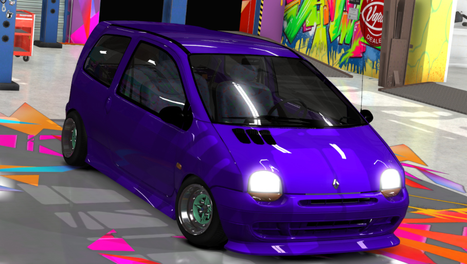 LM - Twingo Tuned, skin Purple