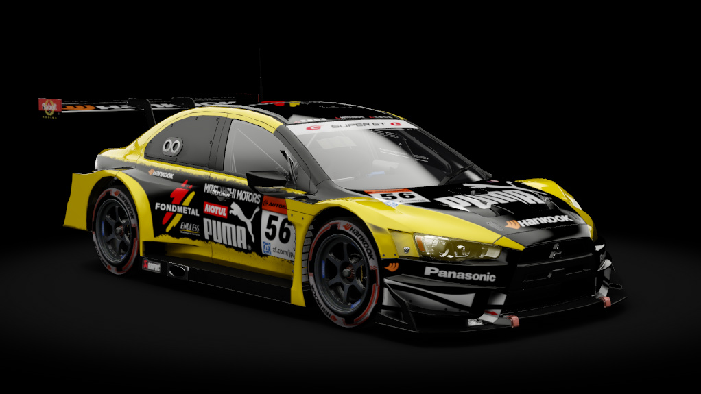 Mitsubishi Lancer EVO GT500, skin puma