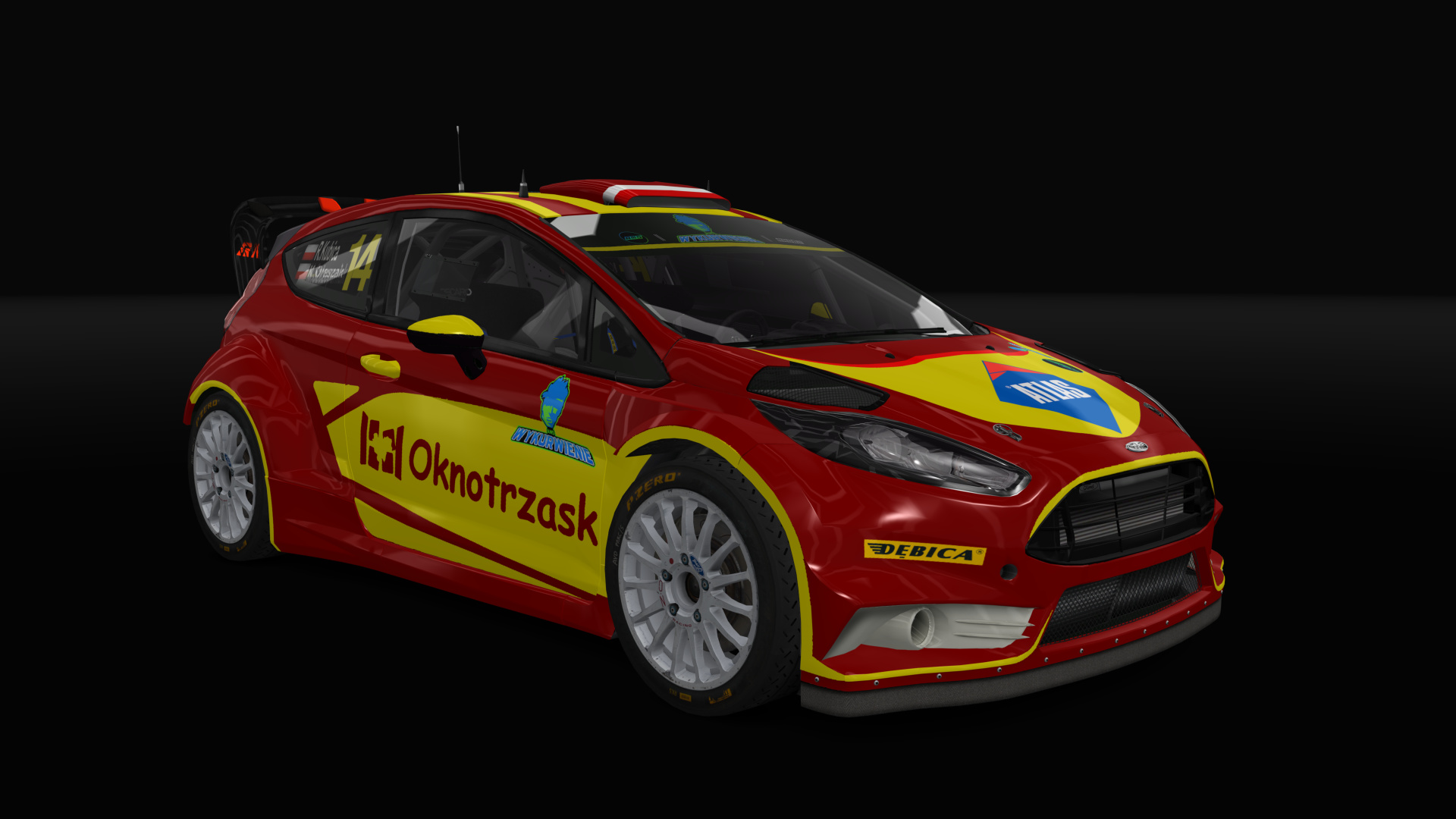 Ford Fiesta WRC 2015, skin Kacper14