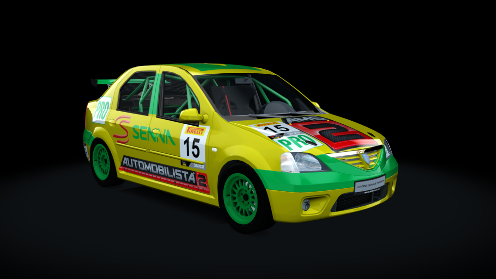 Dacia Logan 2008 Cup, skin BRAZIL
