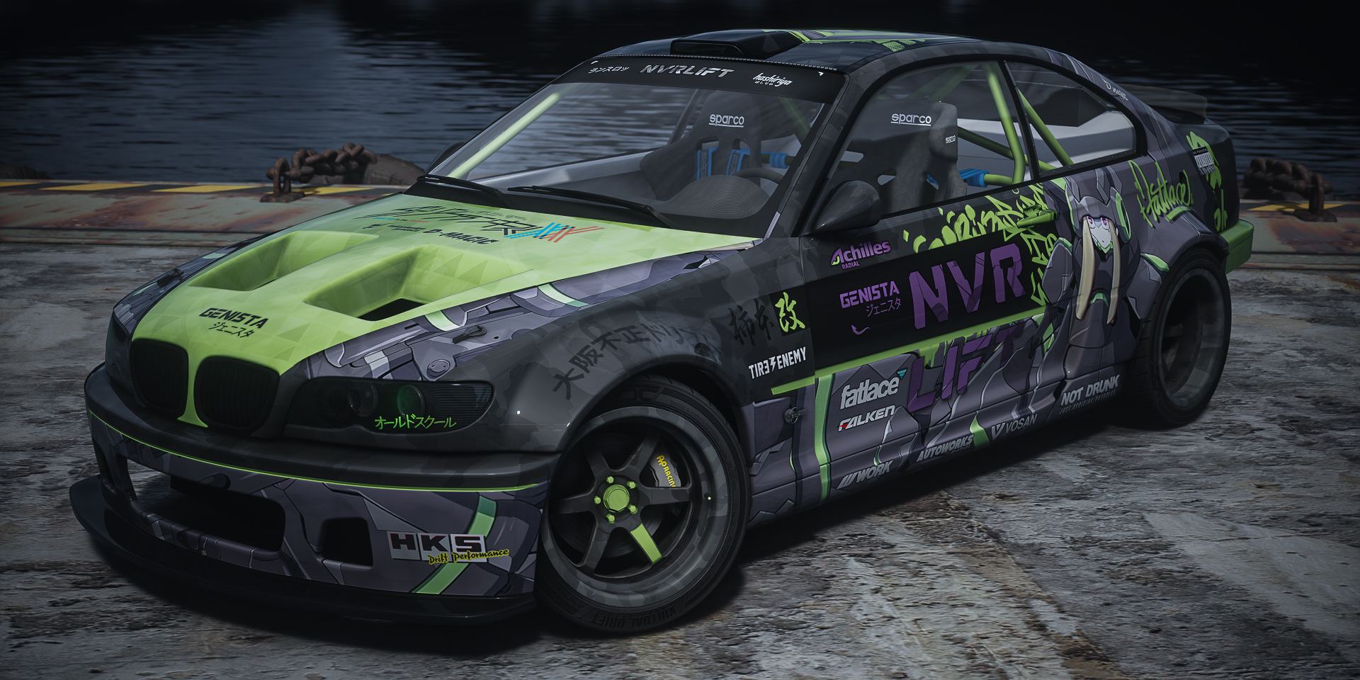 VDC BMW E46 HGK Public 3.0 GRSZJS, skin NVR - Genista