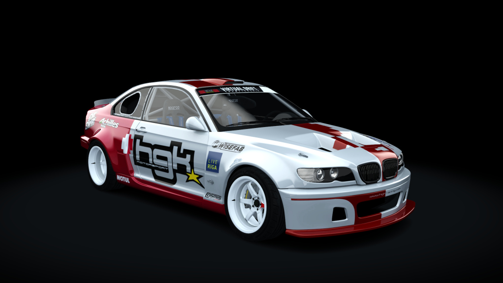 VDC BMW E46 HGK Public 3.0 GRSZJS, skin hgk