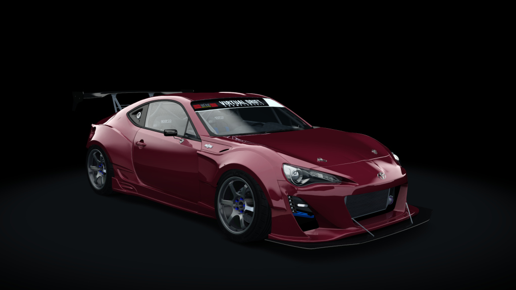 VDC Toyota GT86 Public 3.0 GRSZJS, skin ignition_red