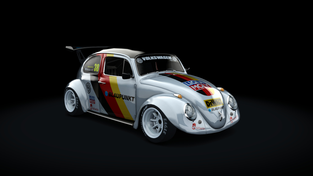 Volkswagen Beetle 3.0, skin blaupunkt