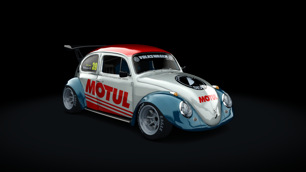 Volkswagen Beetle 3.0, skin motul